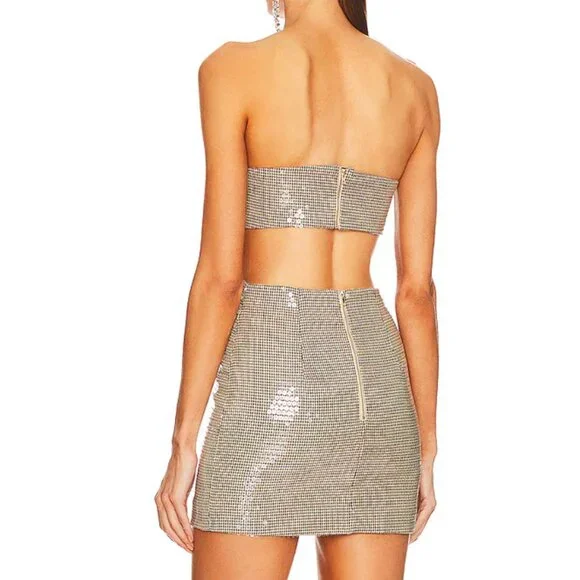 New Retrofete Allison Sequin Dress - Picture 3 of 5